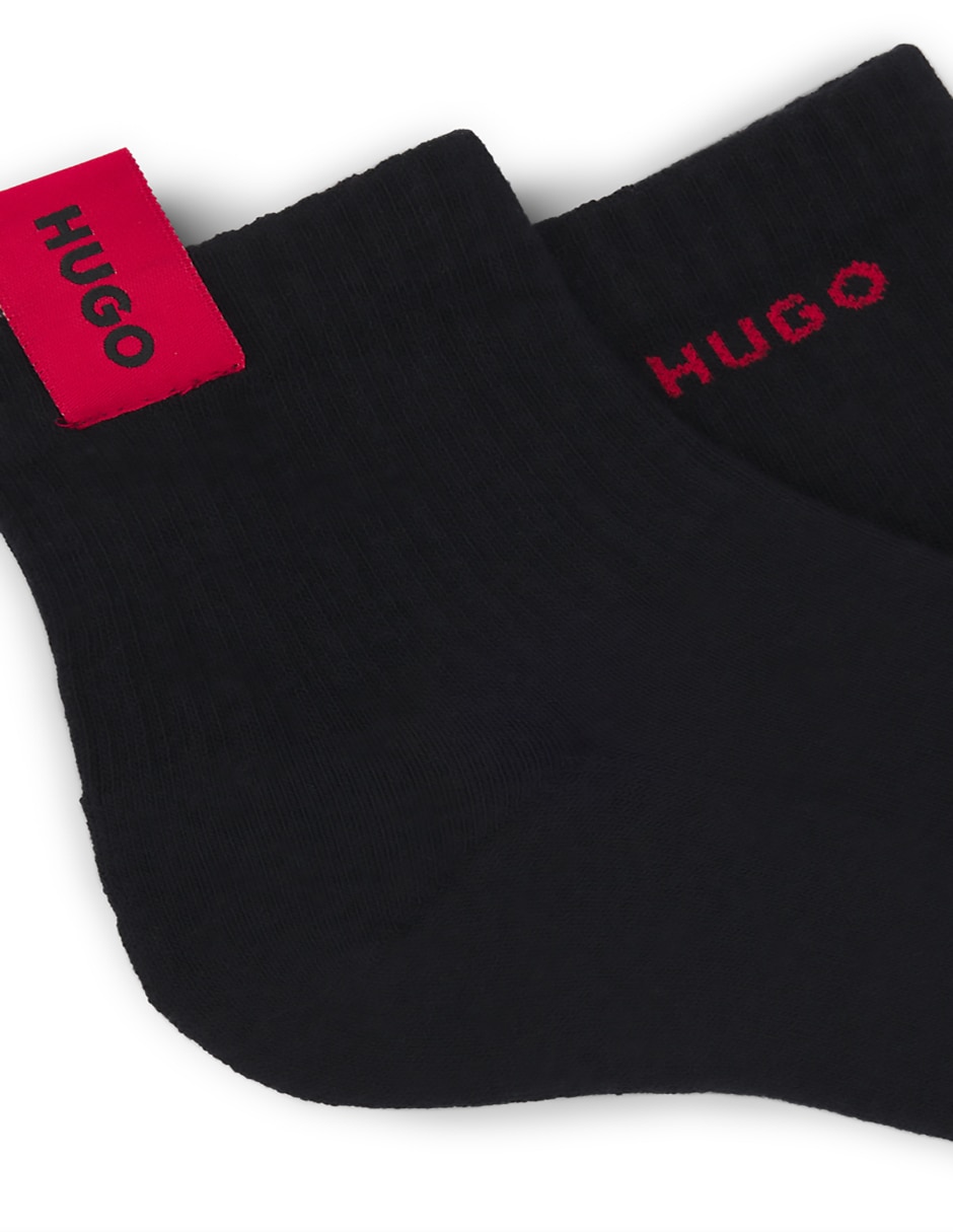 Set de calceta comfort de algodón para hombre 2 pares 2