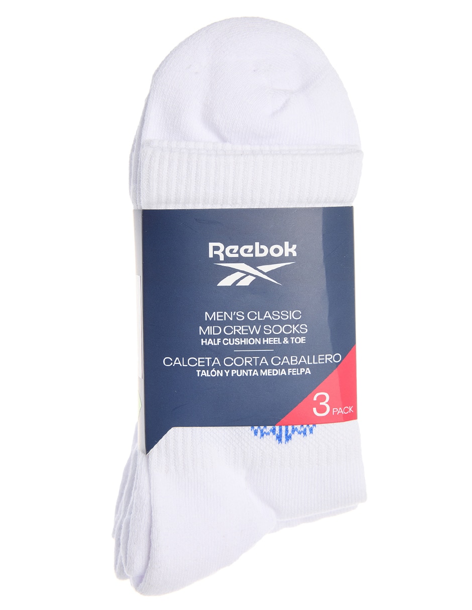 Set de calceta de algodón para hombre 3 pares 4