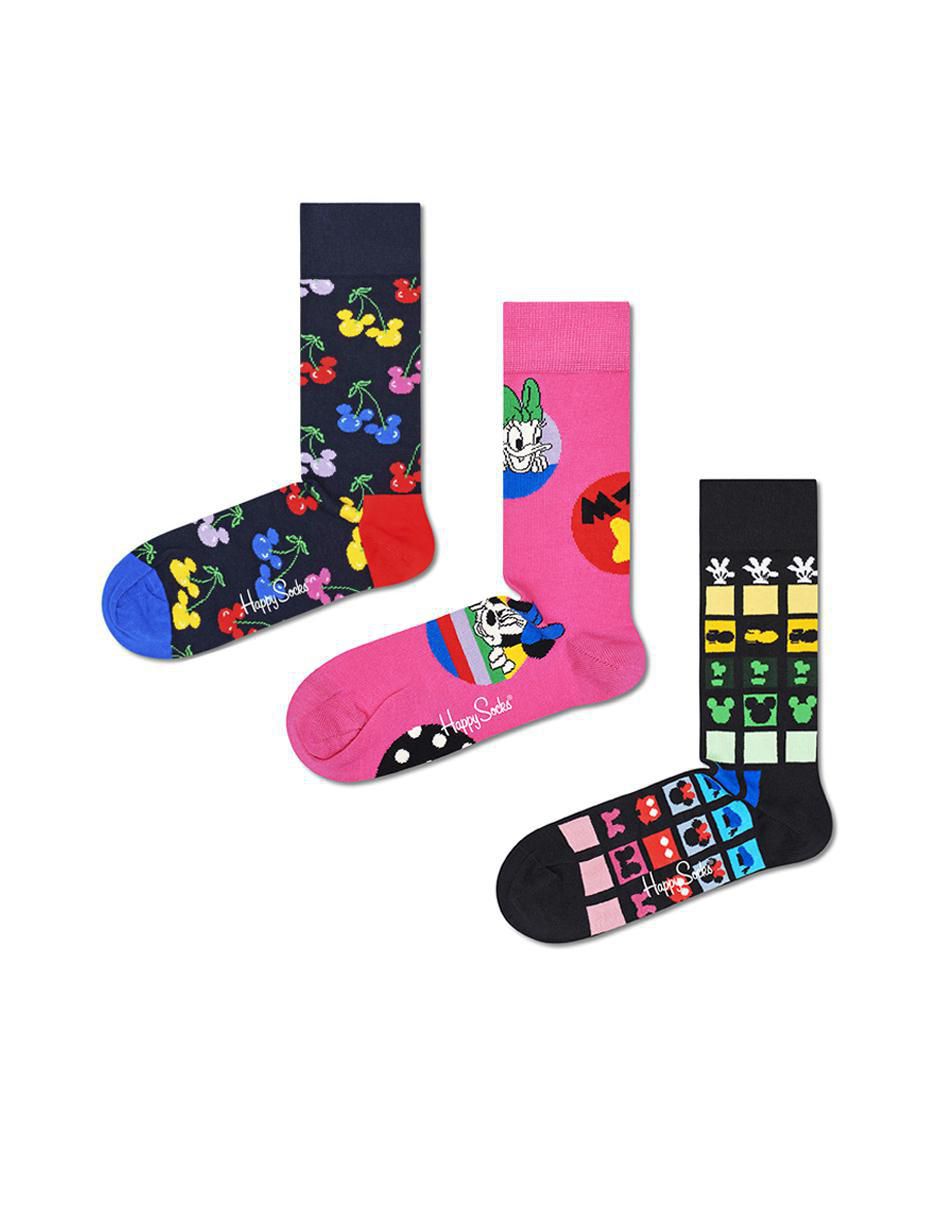 Set de calcetín Disney comfort de algodón para hombre 3 pares Set de calcetín Disney comfort de algodón para hombre 3 pares