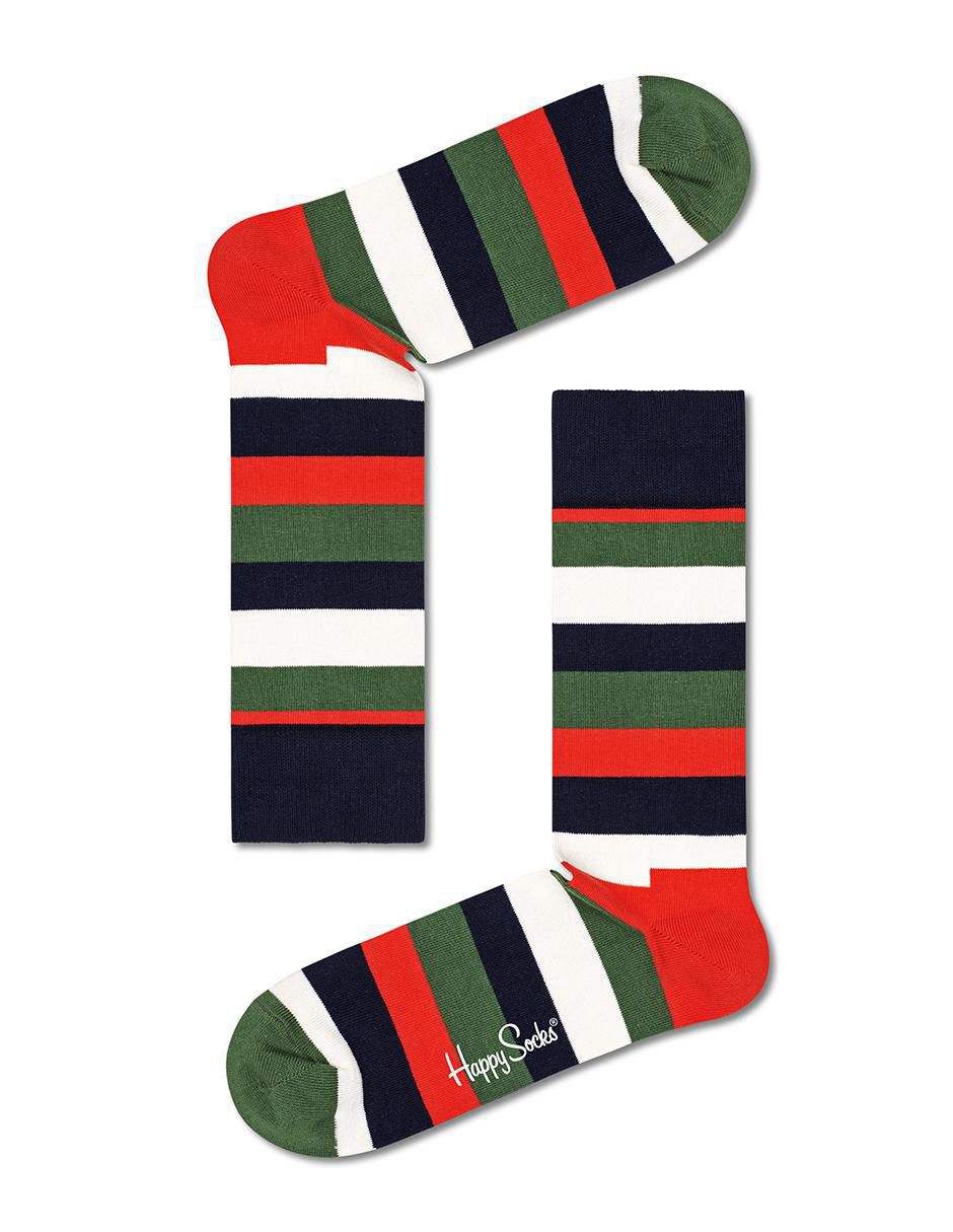 Set de calcetín navideño comfort de algodón para hombre 2 pares 4