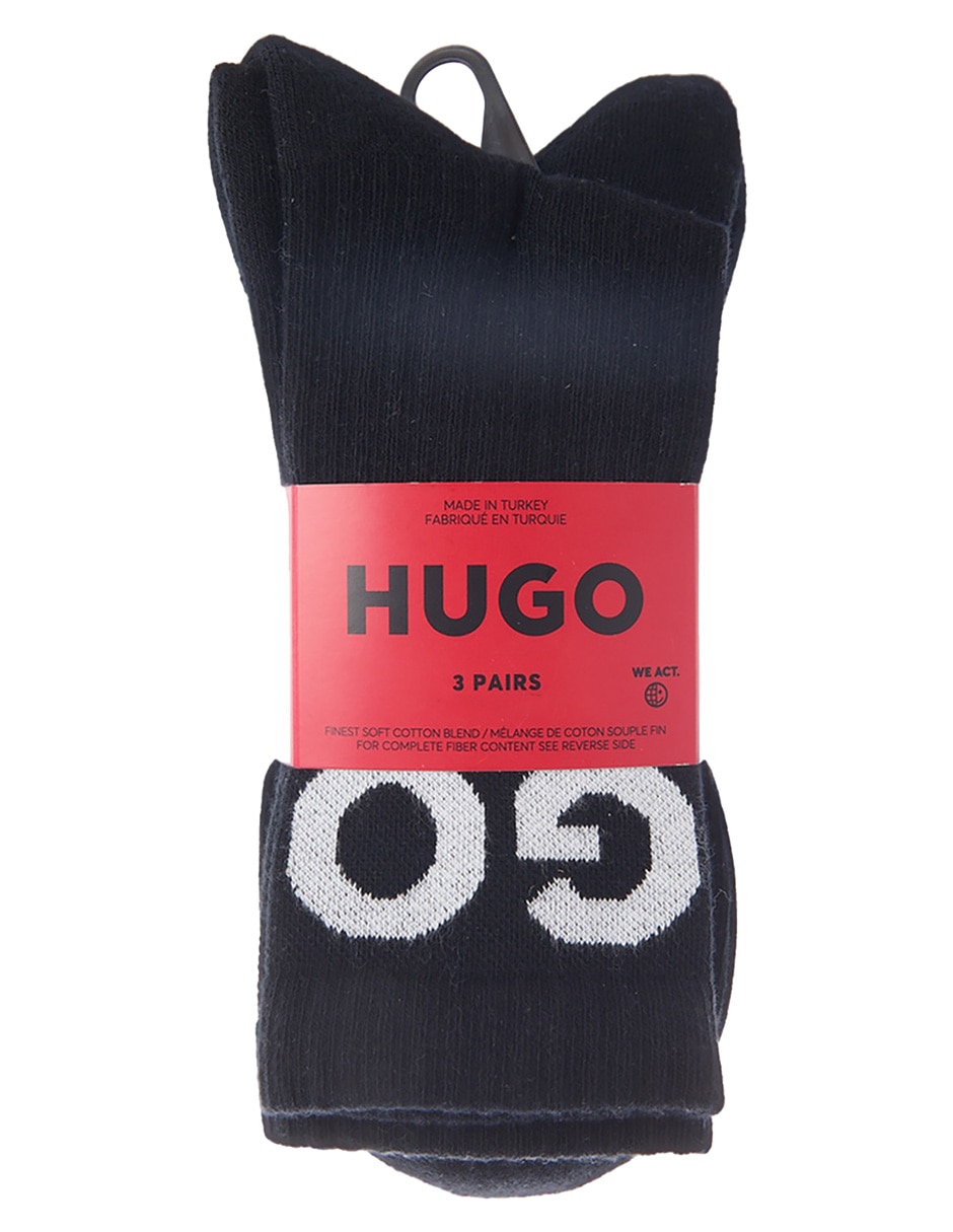 Set de calceta comfort de algodón para hombre 3 pares 6