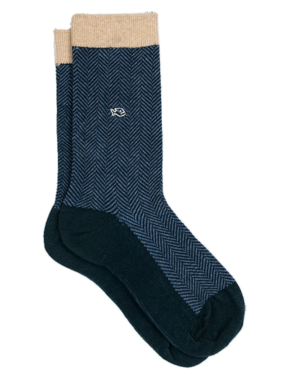 Calcetín comfort de algodón para hombre