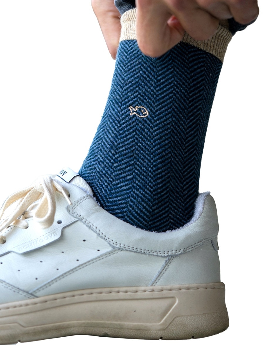 Calcetín comfort de algodón para hombre 3