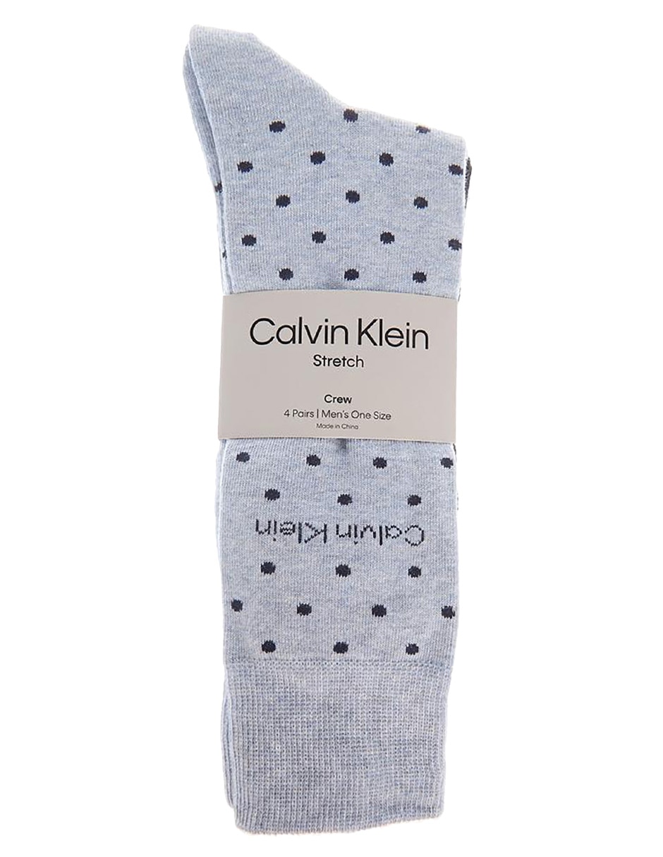 Set de calcetín stretch de algodón para hombre 4 pares 2