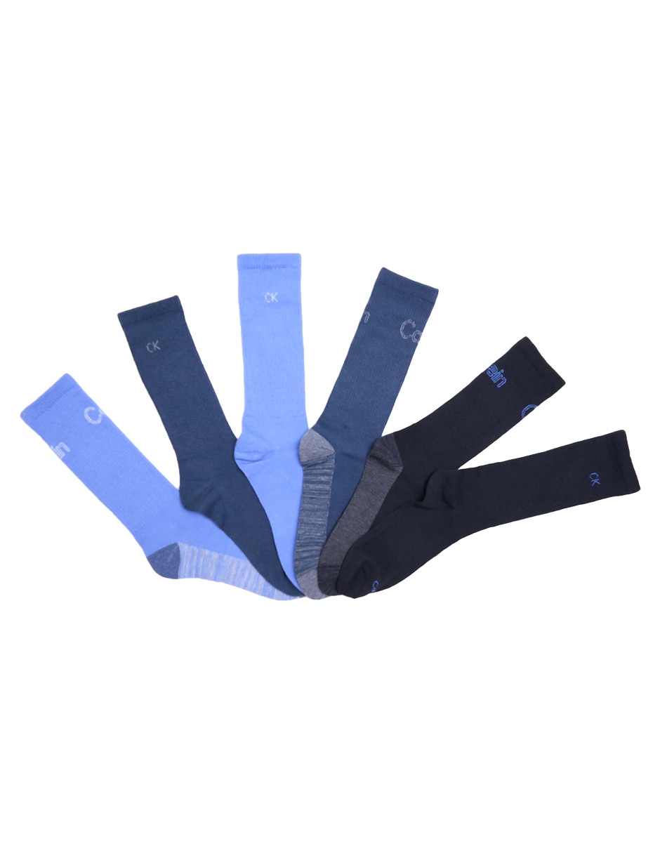 Calceta para hombre 6 pares