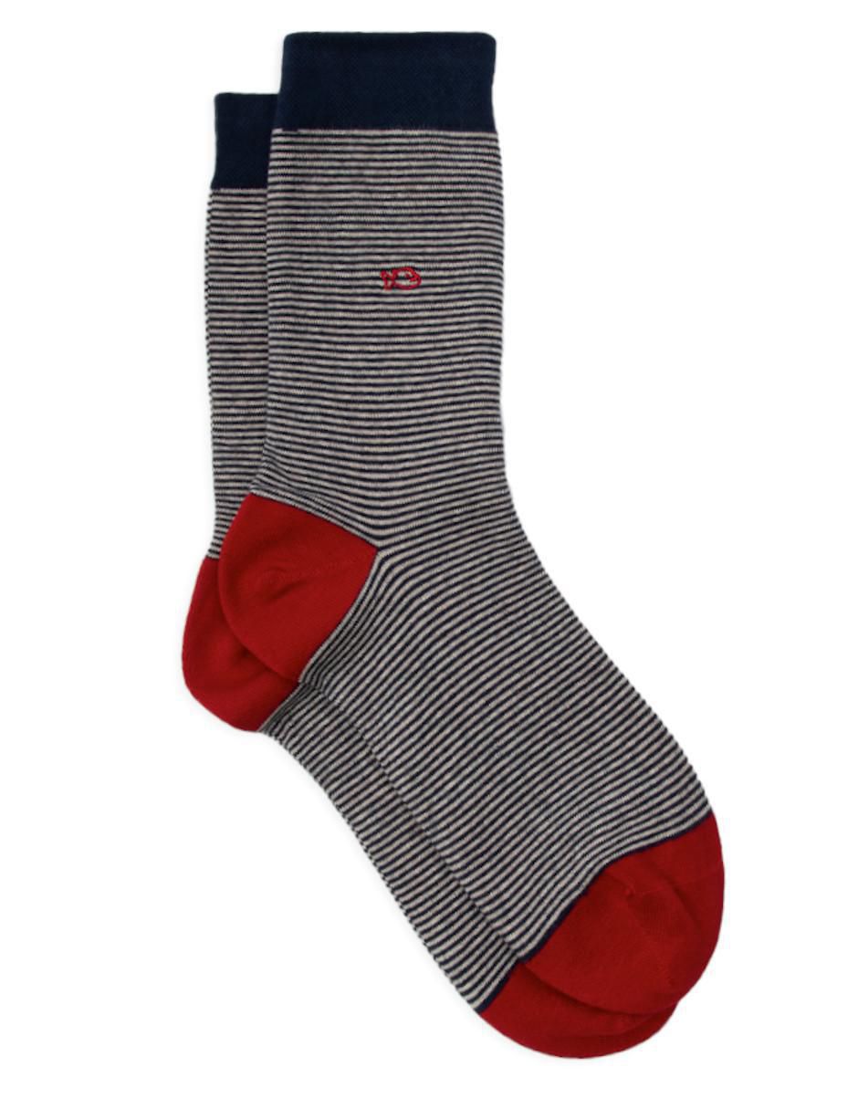 Calcetín comfort de algodón para hombre
