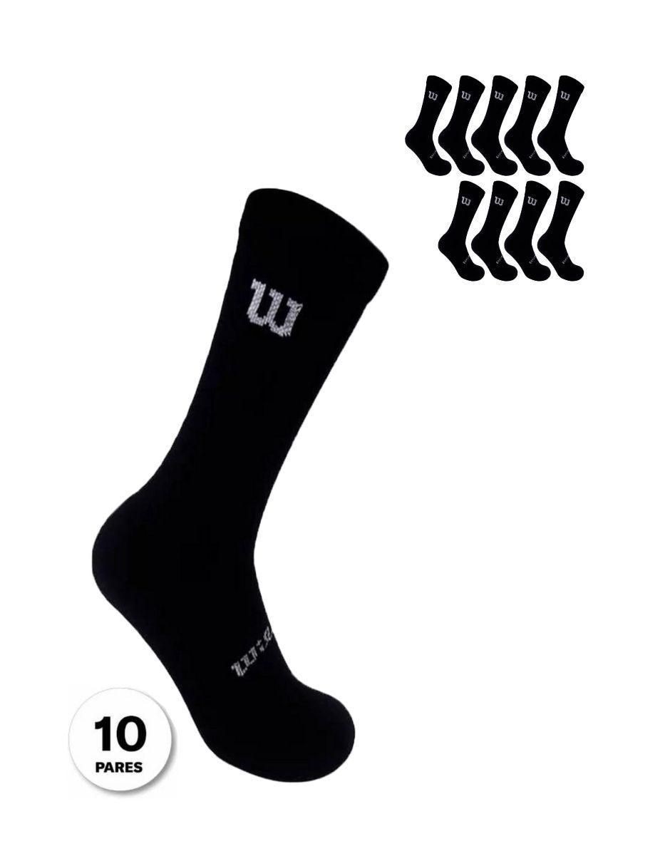 Calceta no aplica comfort wilson "de" poliéster "para hombre" 10 pares