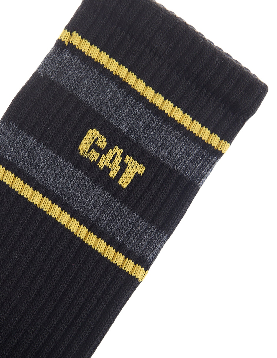 Calceta de algodón para hombre 3 pares 2