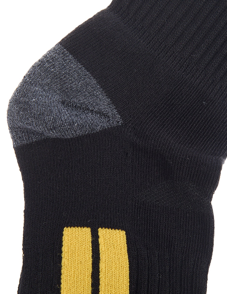 Calceta de algodón para hombre 3 pares 3