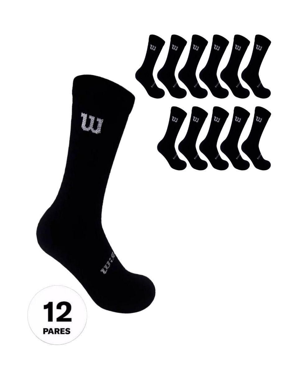 Calceta no aplica comfort wilson "de" poliéster "para hombre" 12 pares