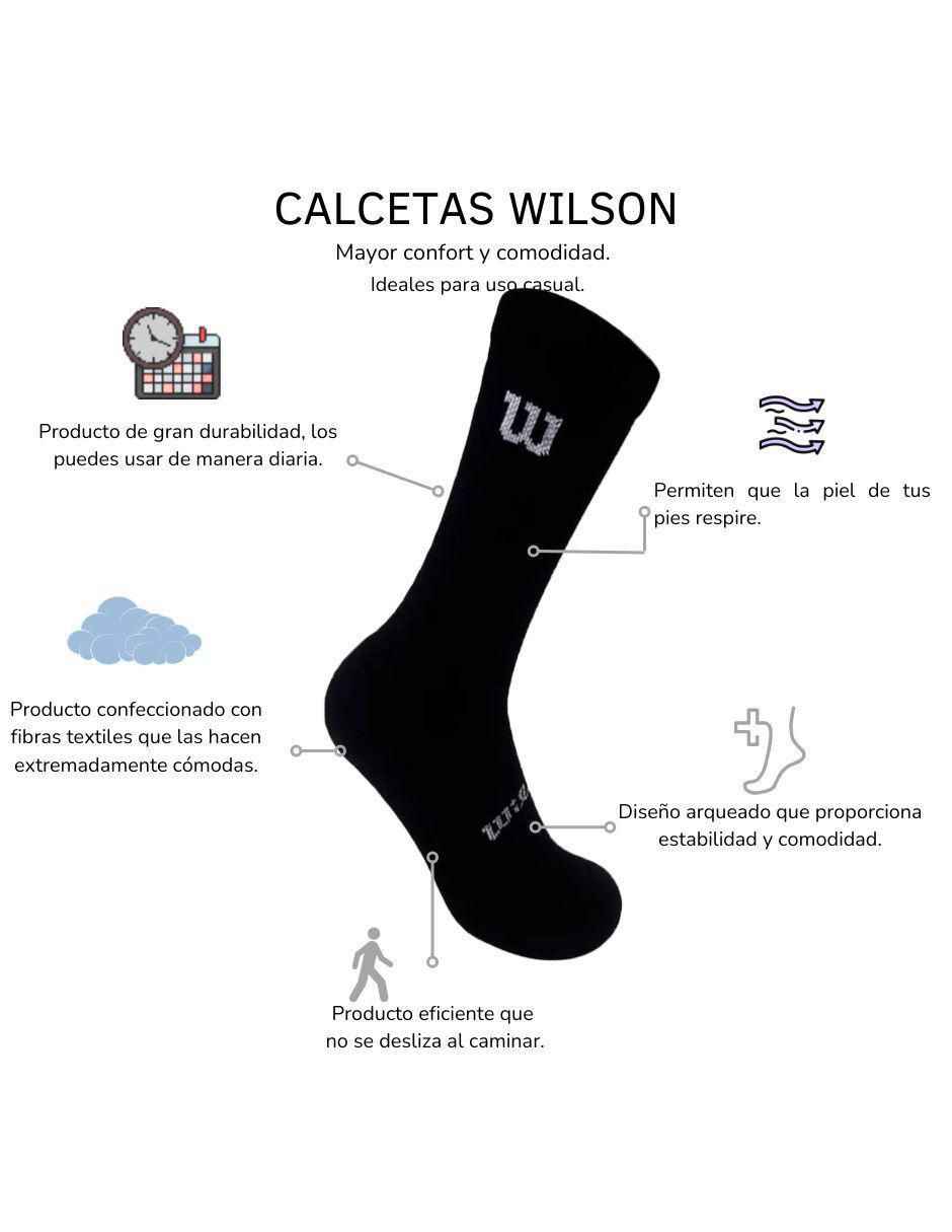 Calceta no aplica comfort wilson "de" poliéster "para hombre" 12 pares
