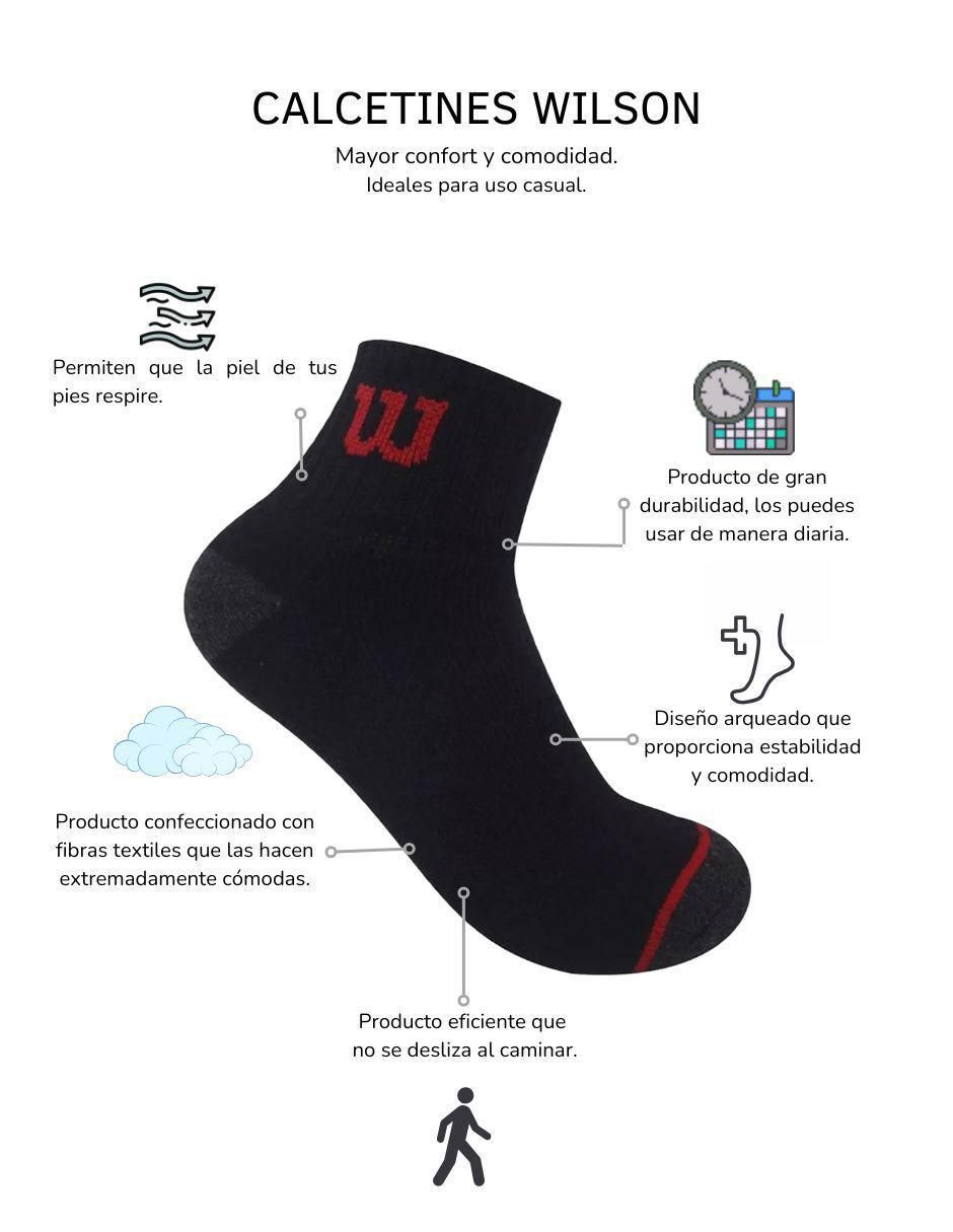 Tín no aplica comfort wilson "de" poliéster "para hombre" 10 pares