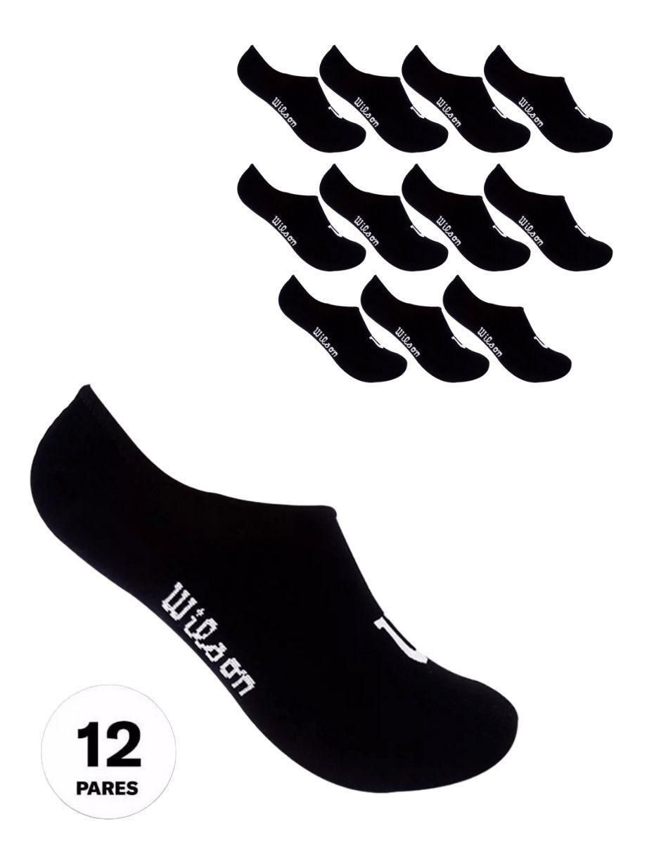 Protector de pie no aplica invisible wilson "de" poliéster "para hombre" 12 pares