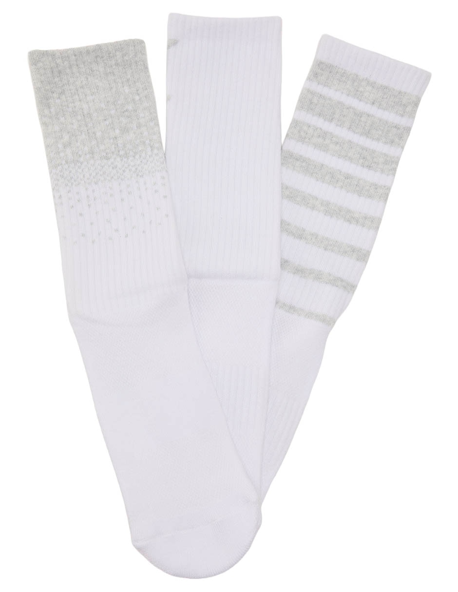 Set de calcetín transpirable de algodón para hombre 3 pares