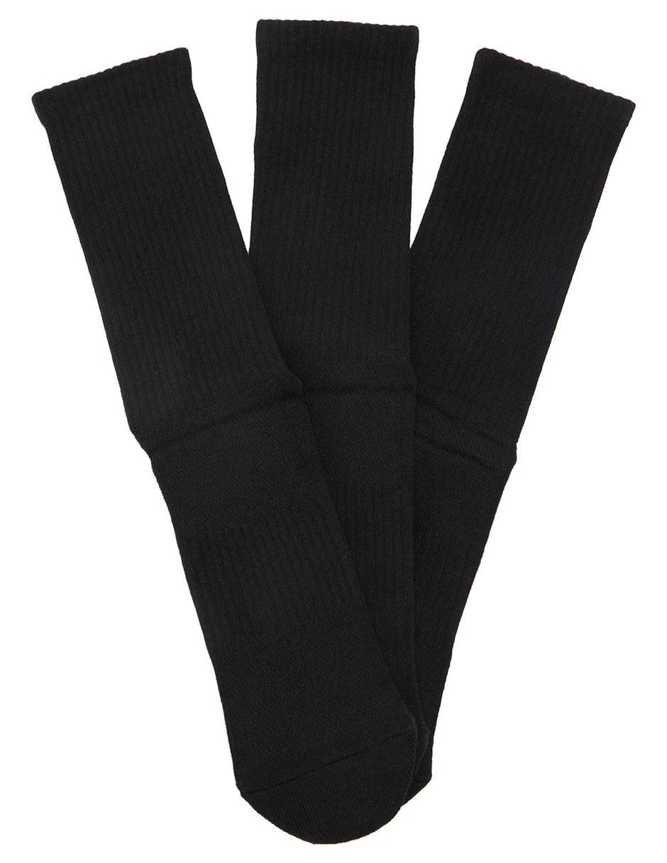 Set de calcetín transpirable de algodón para hombre 3 pares