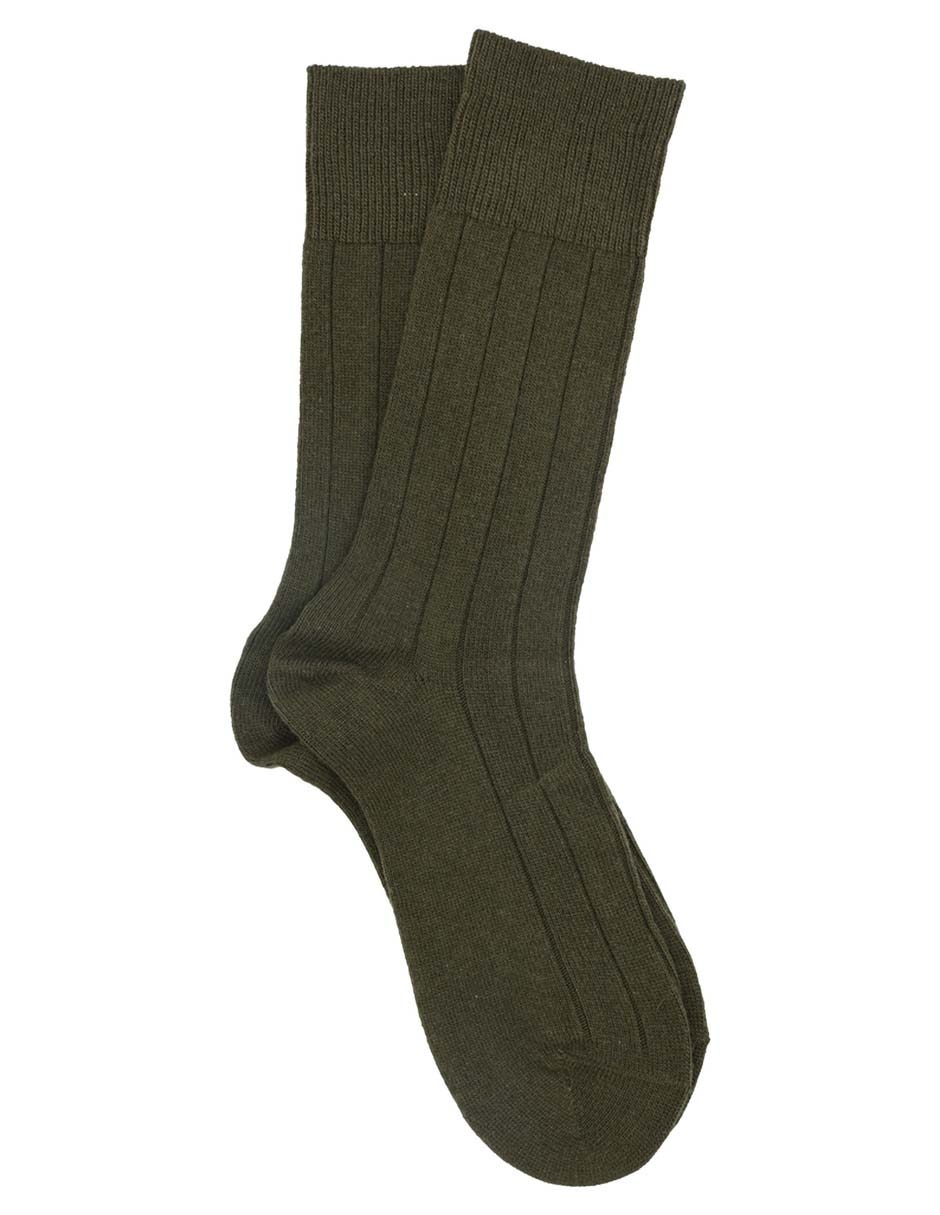 Calceta de lana para hombre