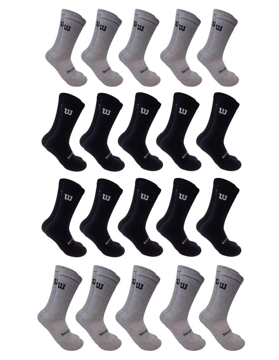 Set de calceta comfort para hombre 20 pares Set de calceta comfort para hombre 20 pares