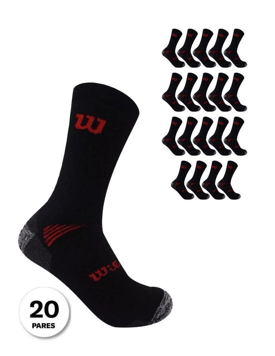 Calceta no aplica comfort wilson "de" poliéster "para hombre" 20 pares