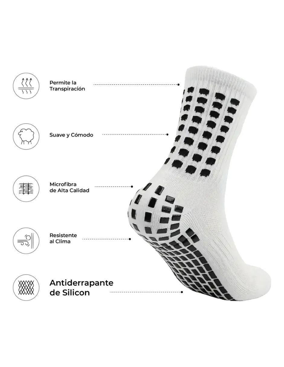 Set de calcetín antiderrapante de algodón para hombre 6 pares 4