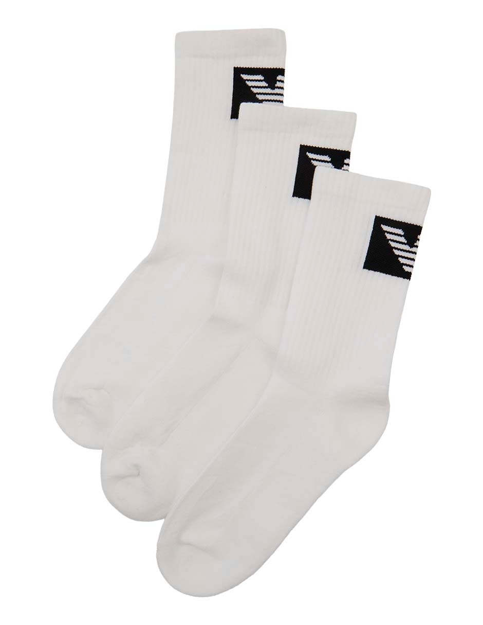 Set de calcetín de algodón para hombre 3 pares