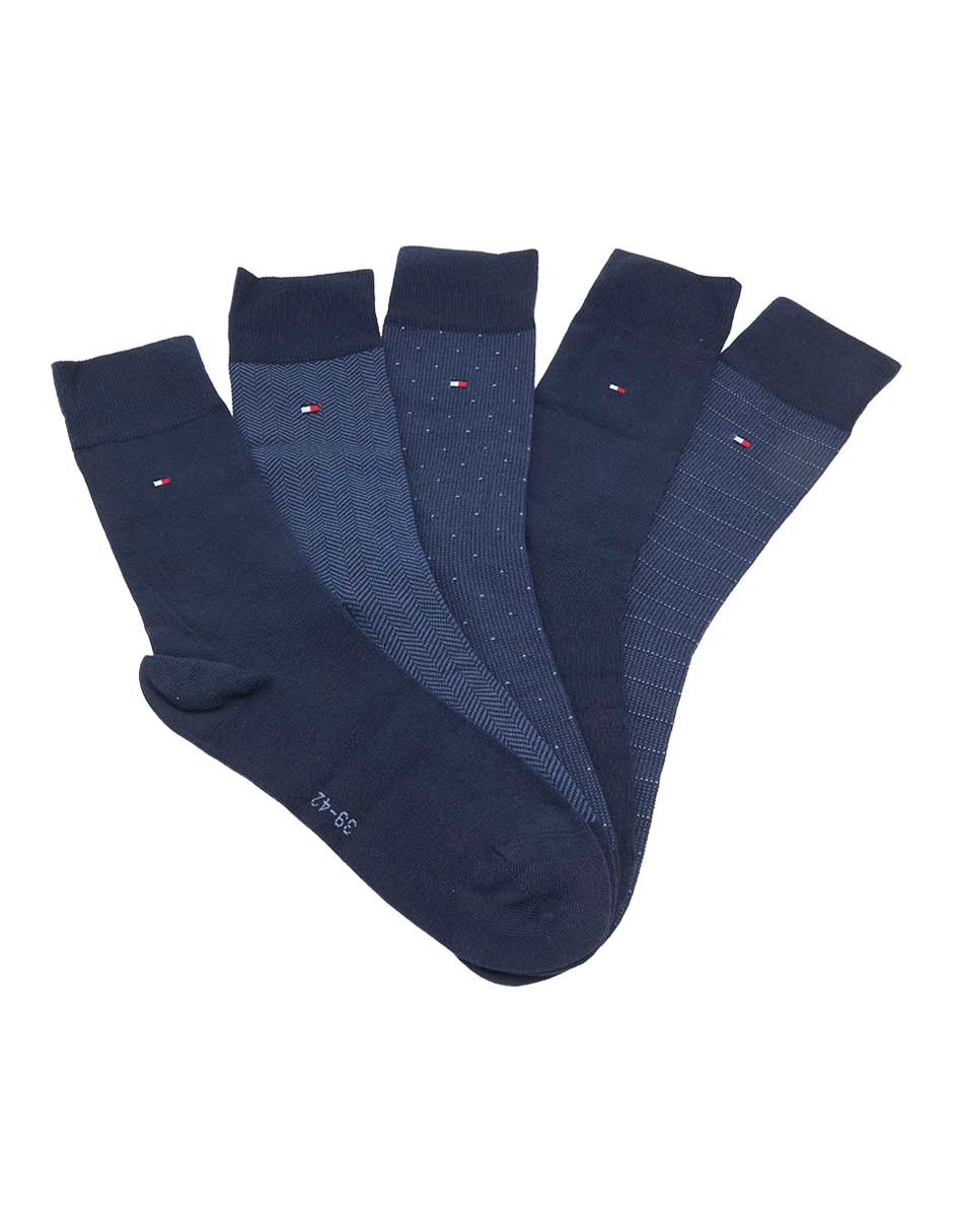 Set de calcetín comfort de algodón para hombre 5 pares
