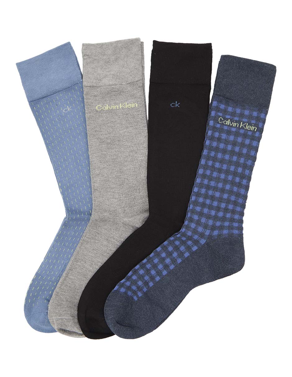 Set de calcetín comfort para hombre 4 pares
