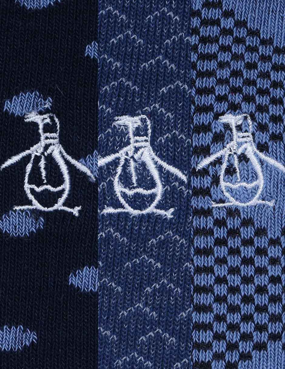 Set de calcetín de bambú para hombre 3 pares 4