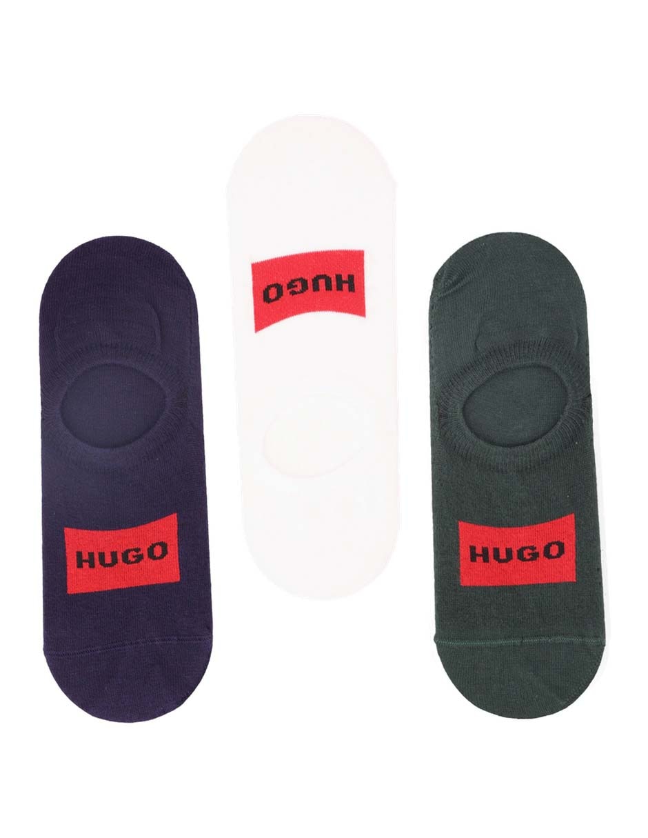 Set protector de pie comfort de algodón para hombre 3 pares