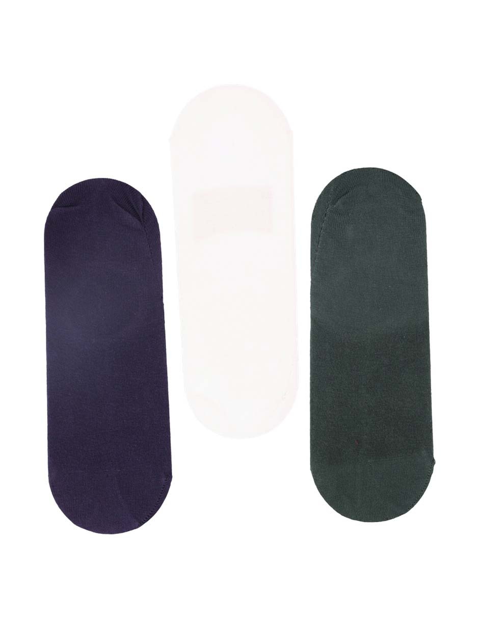 Set protector de pie comfort de algodón para hombre 3 pares 2