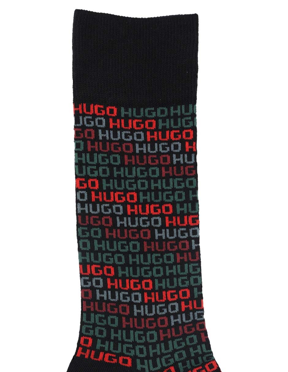 Set de calceta de algodón para hombre 2 pares 2