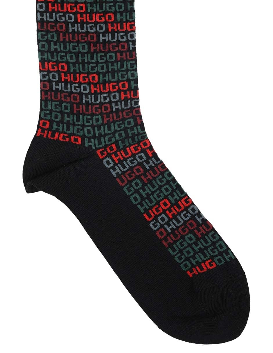 Set de calceta de algodón para hombre 2 pares 3