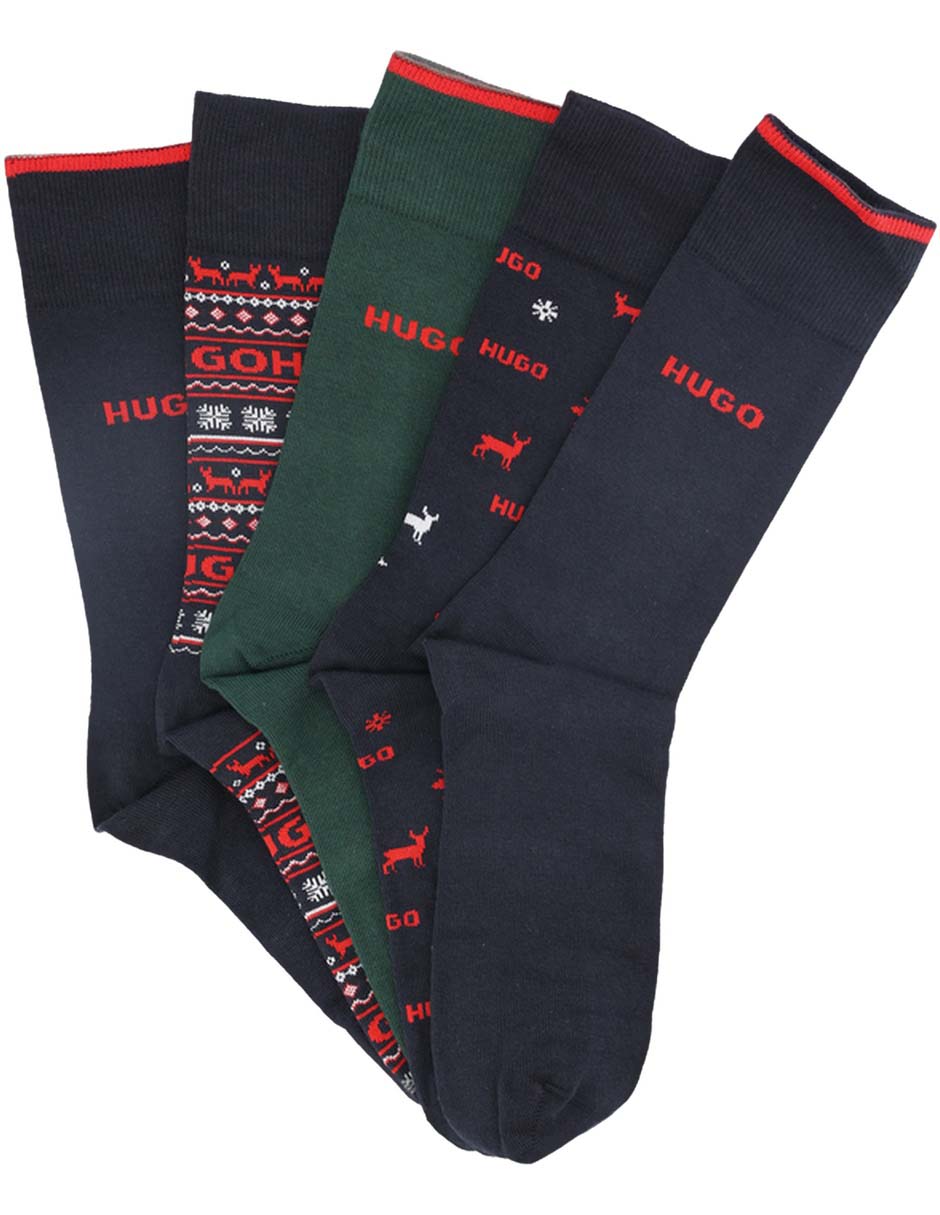 Set de calcetín de algodón para hombre 5 pares