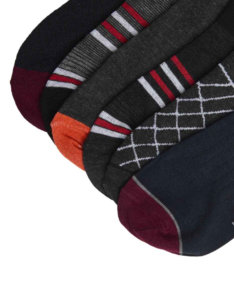 Set de calcetín comfort para hombre 6 pares 4