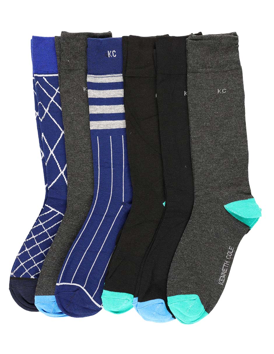 Set de calcetín comfort para hombre 6 pares