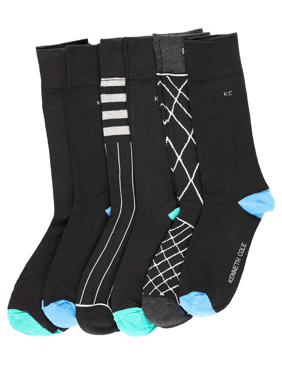 Set de calcetín comfort para hombre 6 pares