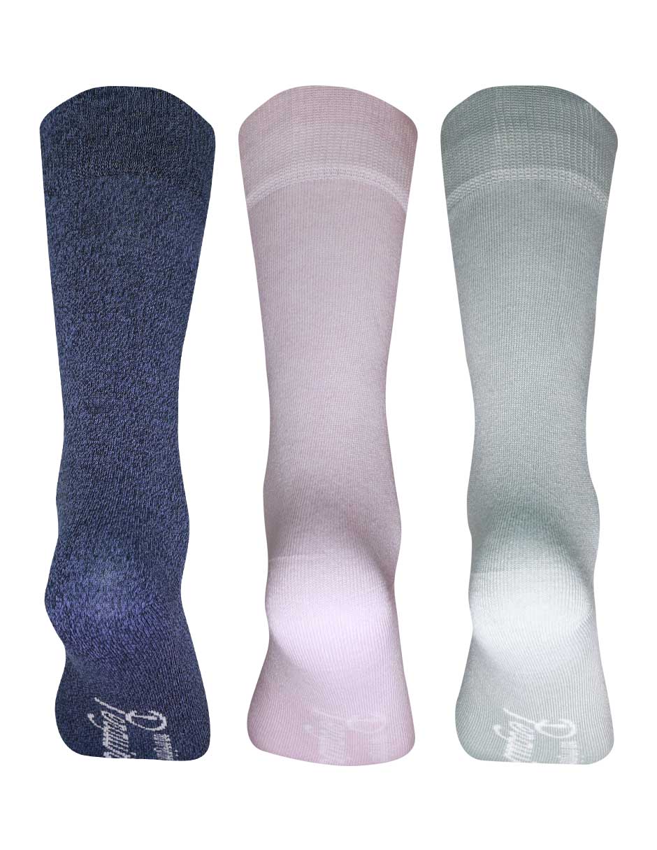 Set de calcetín comfort de bambú para hombre 3 pares 2