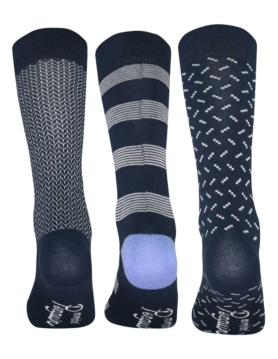 Set de calcetín comfort de bambú para hombre 3 pares 2