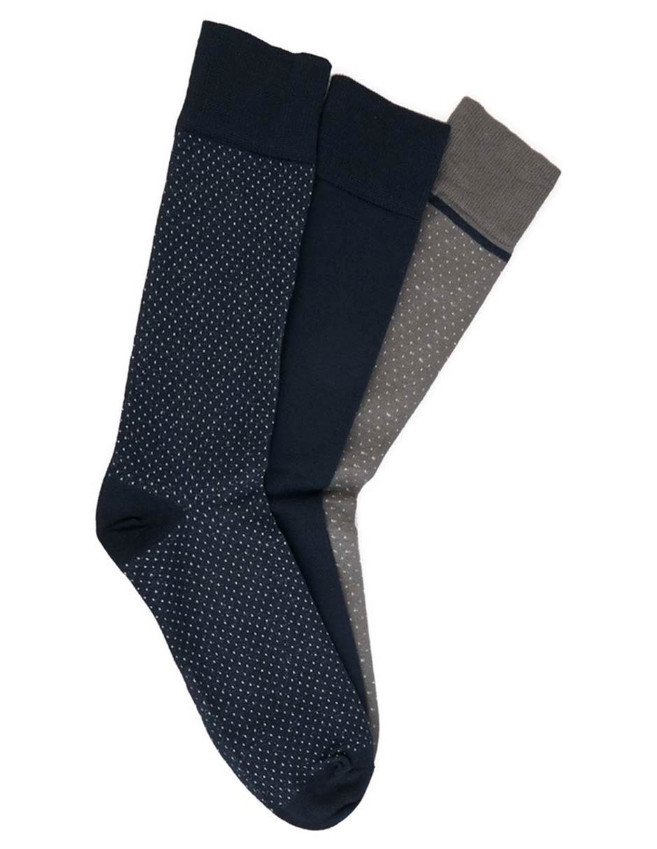 Set de calcetín de bambú para hombre 3 pares Set de calcetín de bambú para hombre 3 pares
