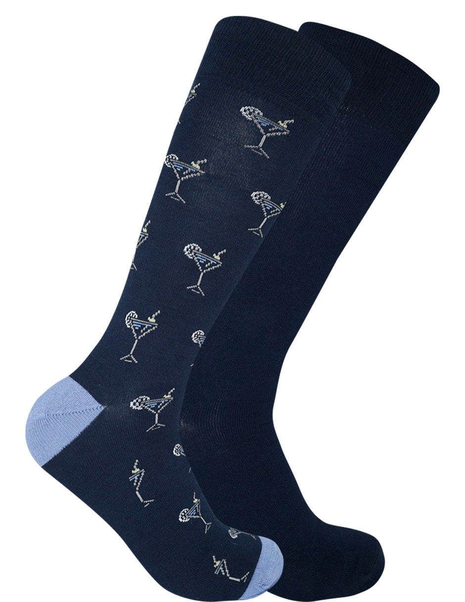 Set de calcetín de bambú para hombre 2 pares