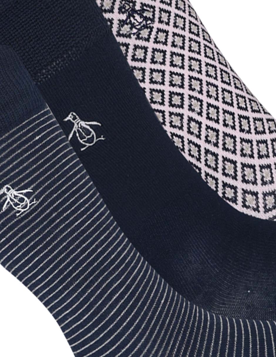 Set de calcetín de bambú para hombre 3 pares 3