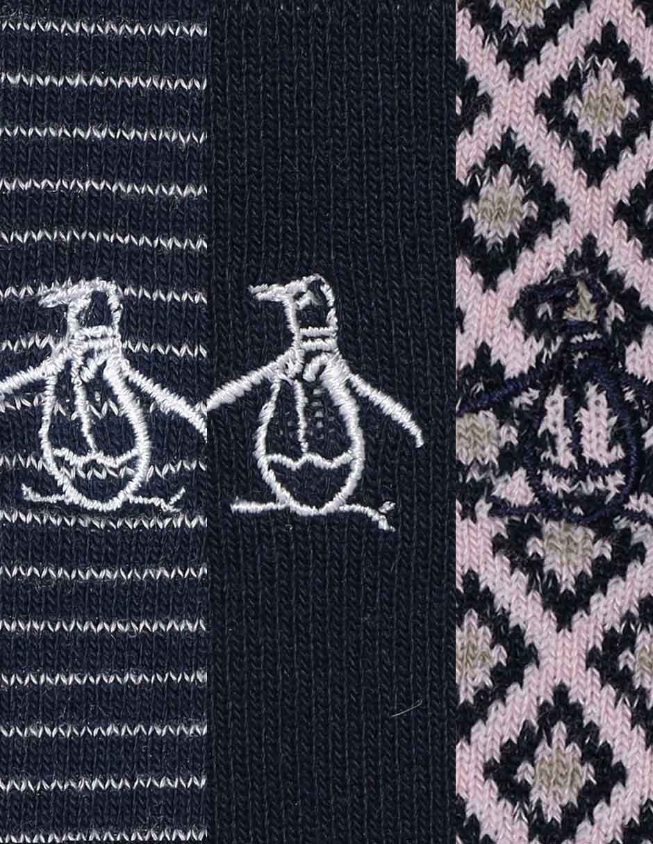 Set de calcetín de bambú para hombre 3 pares 4