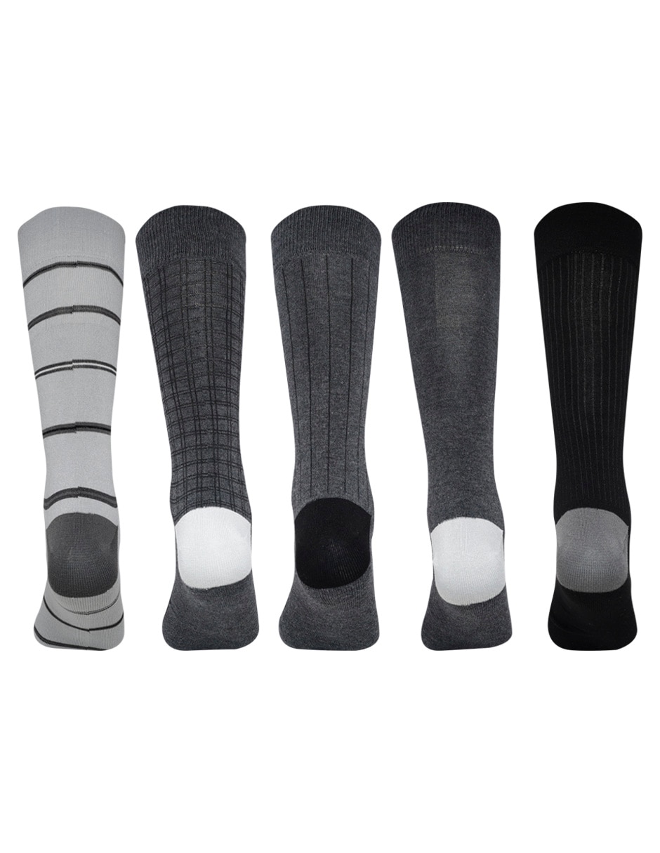 Set de calcetín comfort de bambú para hombre 5 pares 2
