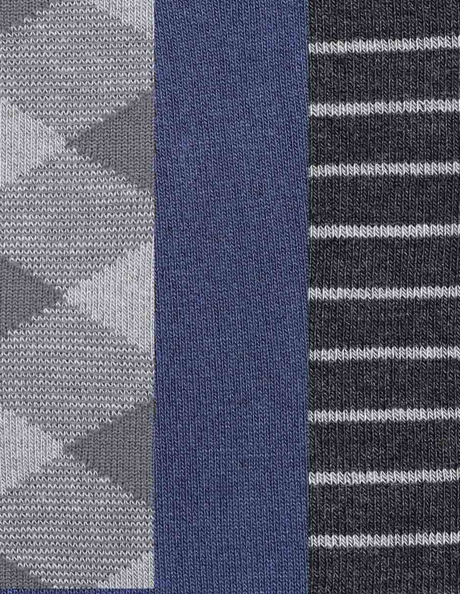 Set de calcetín de bambú para hombre 3 pares 4