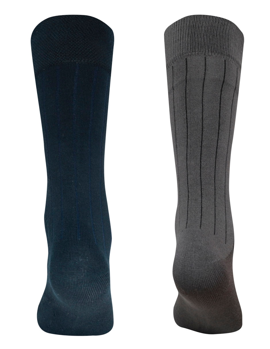 Set de calcetín de bambú para hombre 2 pares 2