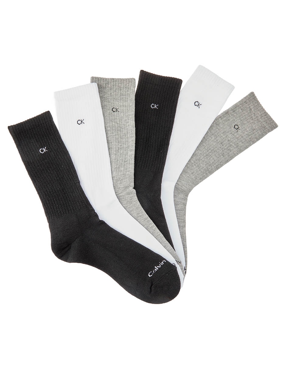 Set de calcetín comfort de algodón para hombre 6 pares