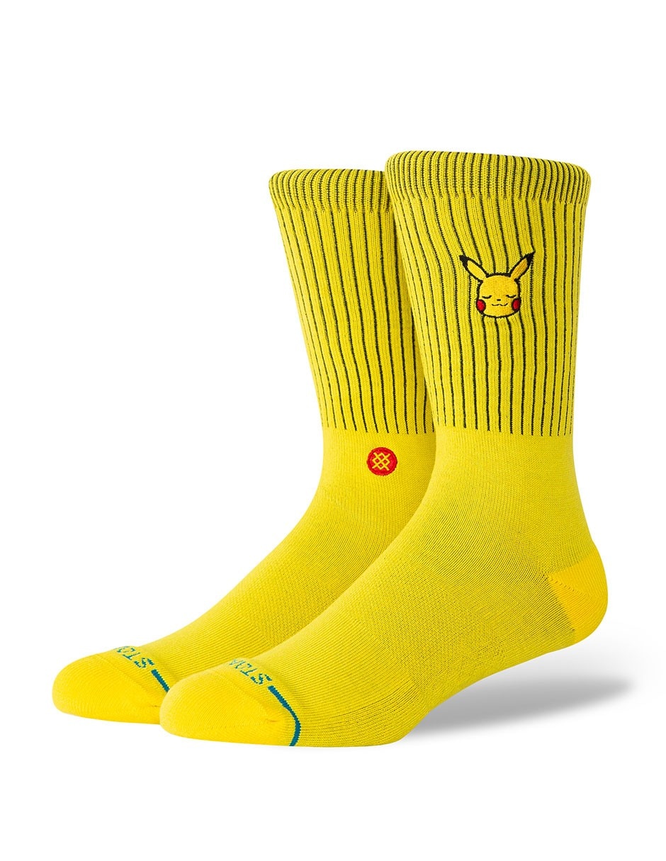 Calcetín Pikachu de algodón para hombre