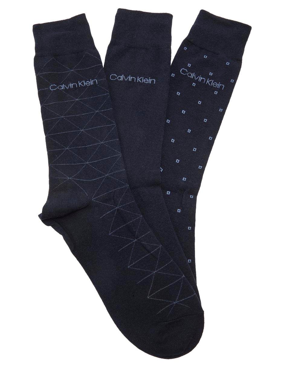Set de calcetín comfort de algodón para hombre 3 pares