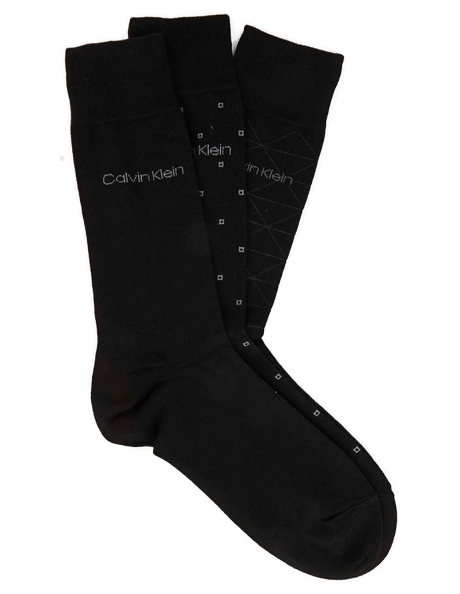 Set de calcetín comfort de algodón para hombre 3 pares