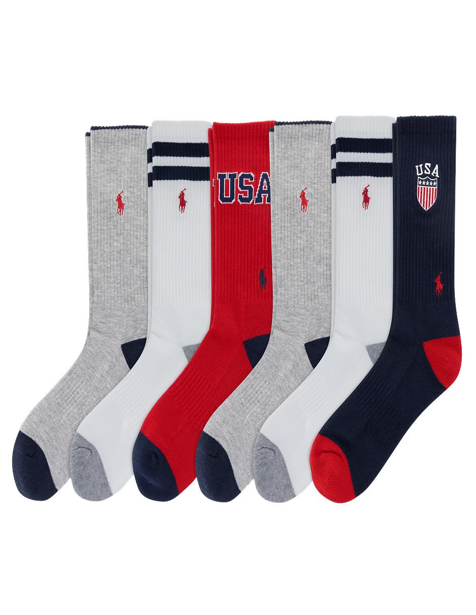 Set de calceta comfort para hombre 6 pares