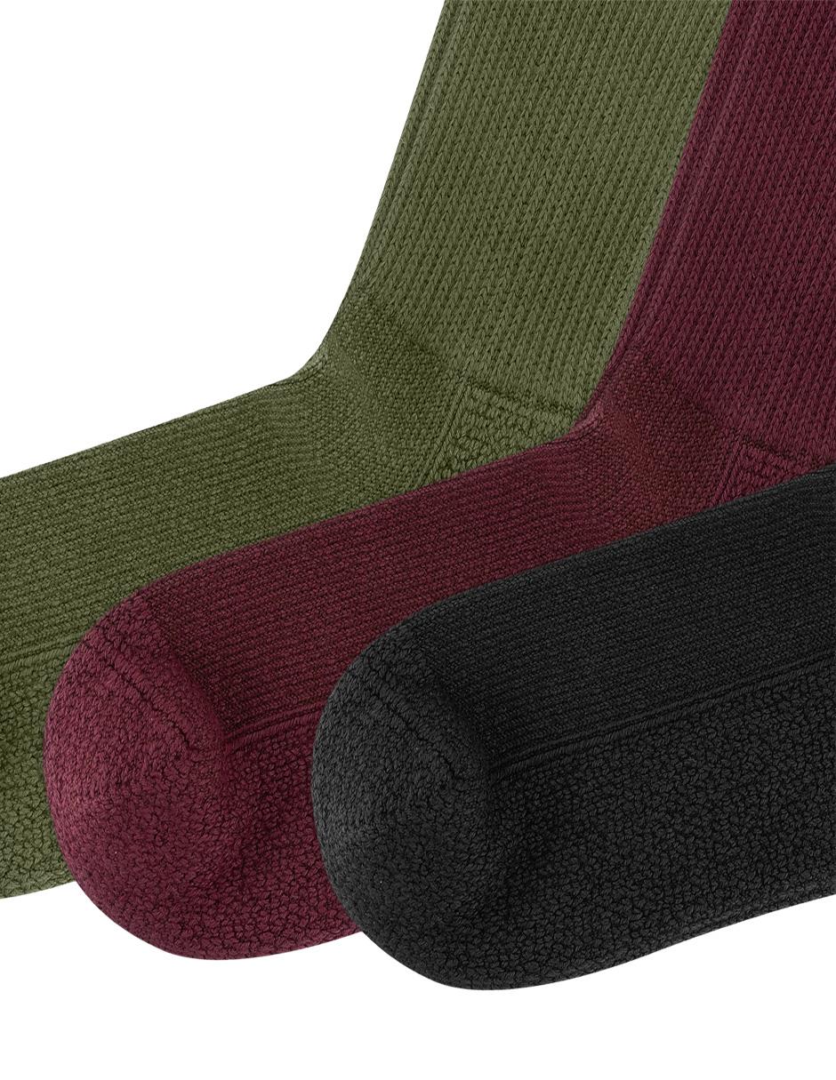 Set de calcetín comfort de algodón para hombre 3 pares 3